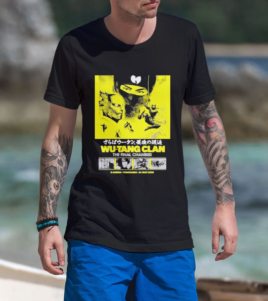 Wu Tang Clan Final Chamber Tour Yokohama Japan 2026 T-Shirt