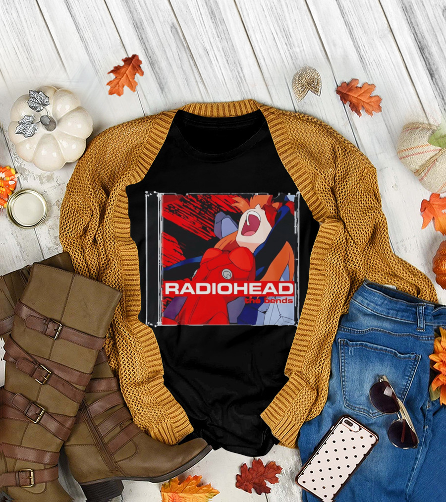 Radiohead The Bends Asuka Anime T-Shirt