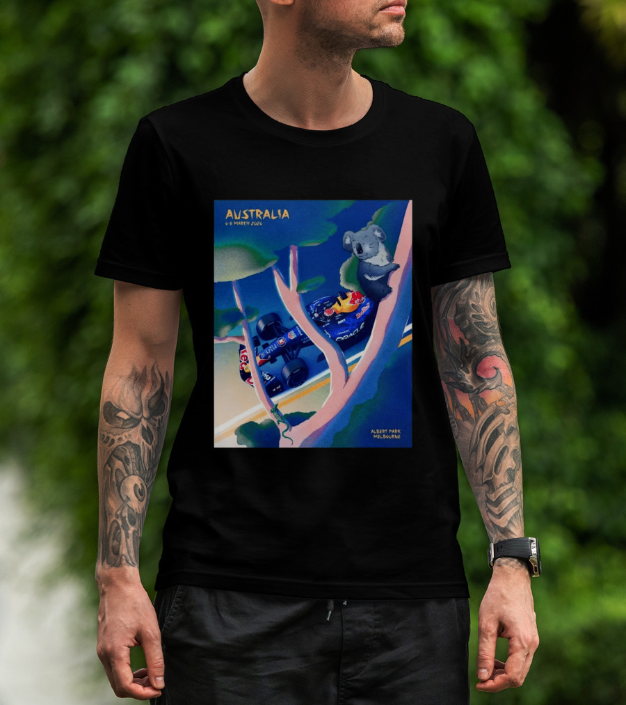 Australia 6 8 March 2026 Red Bull Racing F1 Albert Park Melbourne T-Shirt