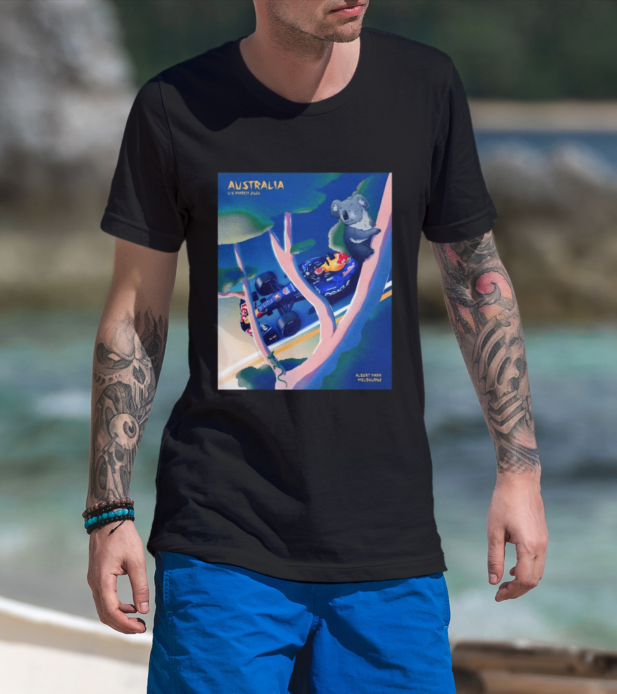 Australia 6 8 March 2026 Red Bull Racing F1 Albert Park Melbourne T-Shirt