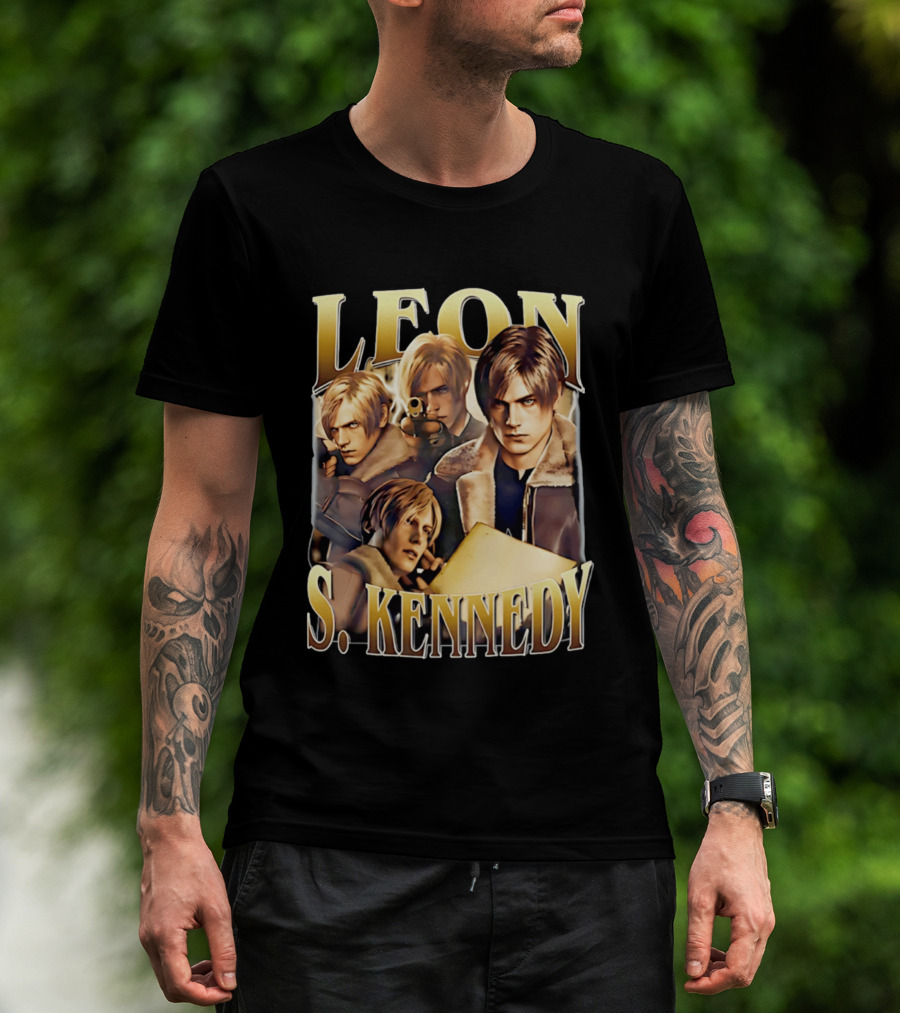 Leon S. Kennedy Bootleg Gamer T-Shirt