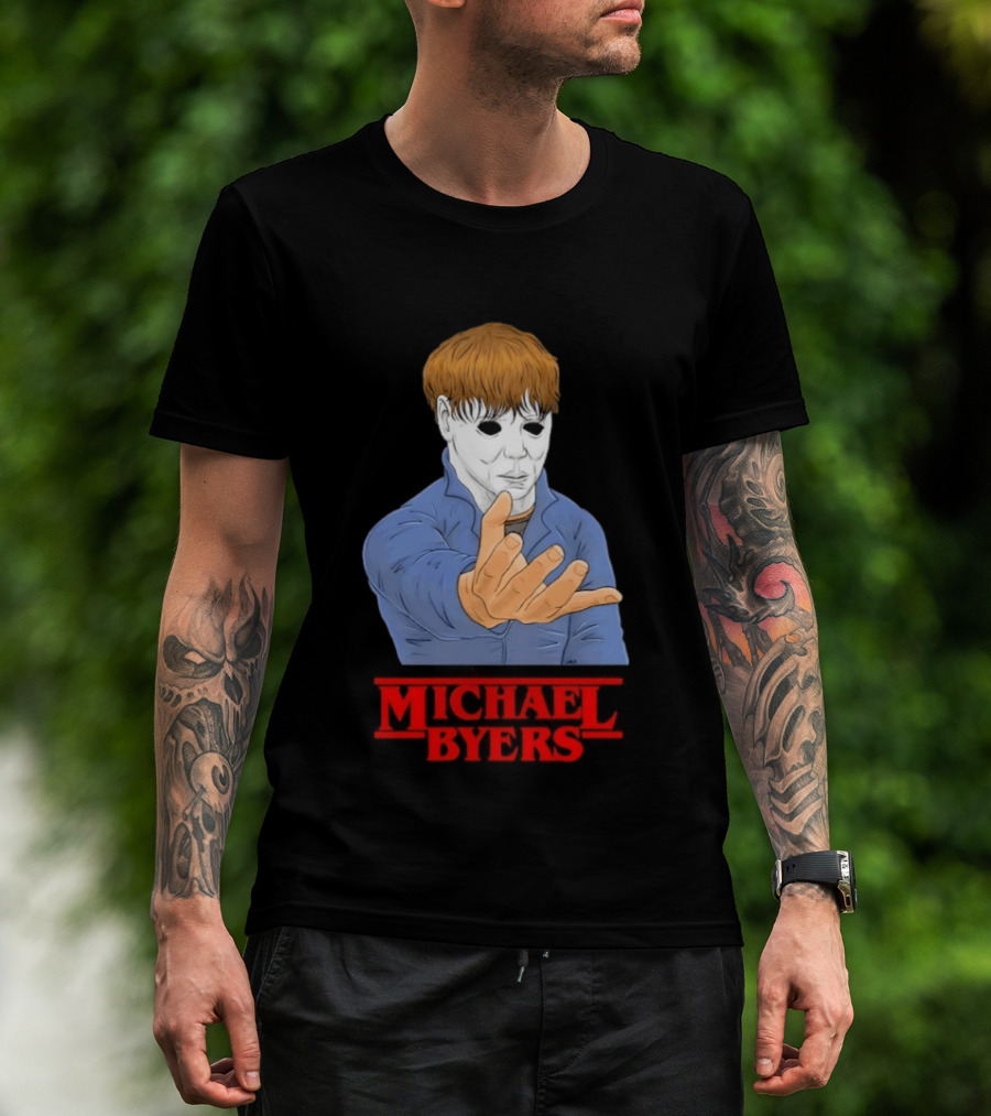 Michael Byers Horror And Sci Fi Mashup Stranger Things Halloween T-Shirt