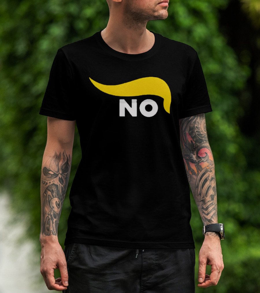 Solidarity Statement No Yellow Hair Swoosh T-Shirt