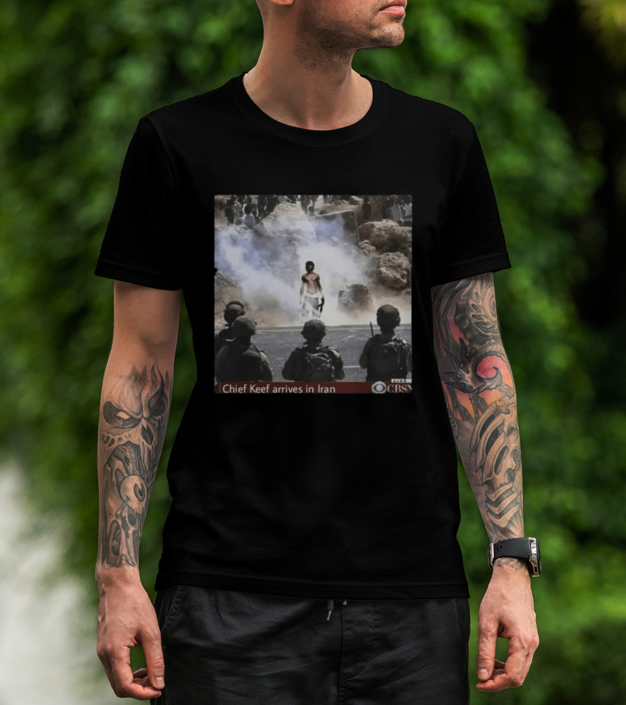 Chief Keef Arrives In Iran CBS Live Scene T-Shirt