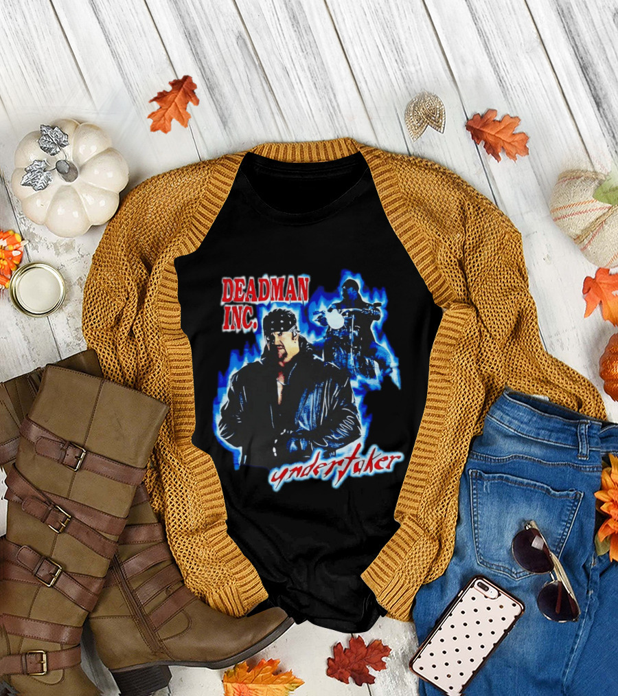 Deadman INC Undertaker Motorcycle Biker T-Shirt