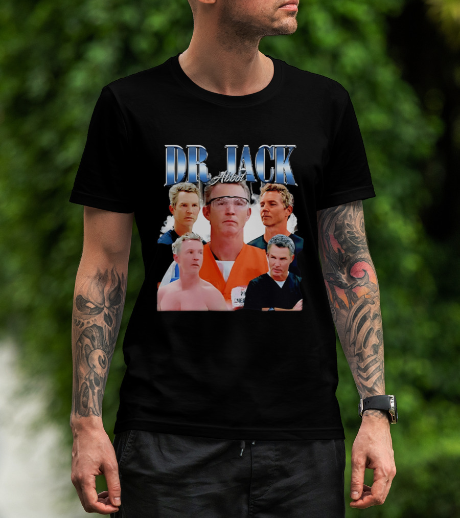 Dr Jack Abbot Picture Collage T-Shirt