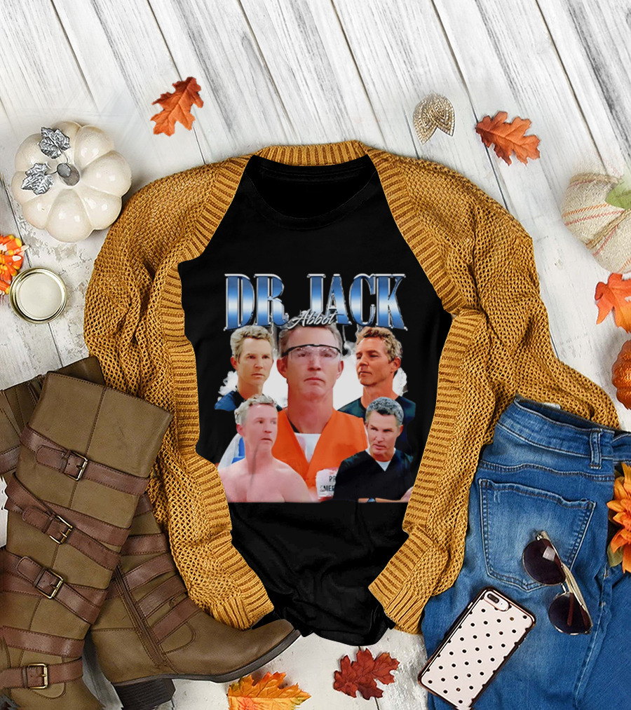 Dr Jack Abbot Picture Collage T-Shirt