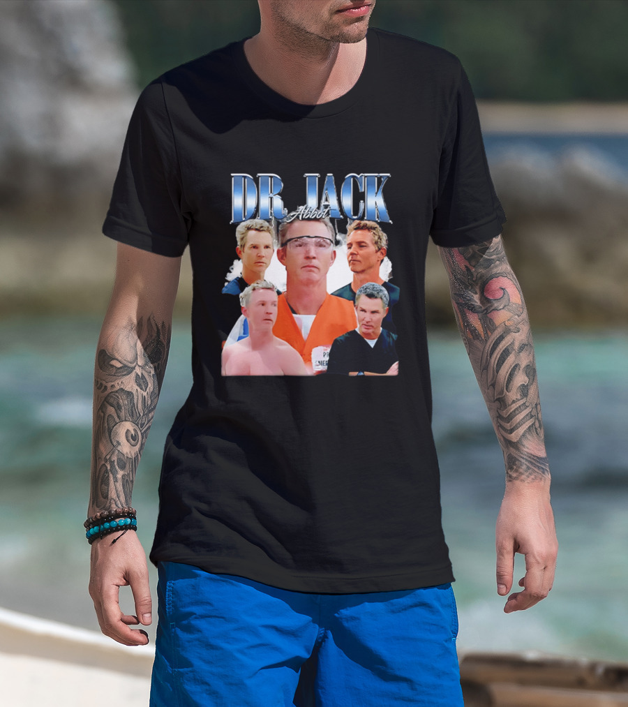 Dr Jack Abbot Picture Collage T-Shirt