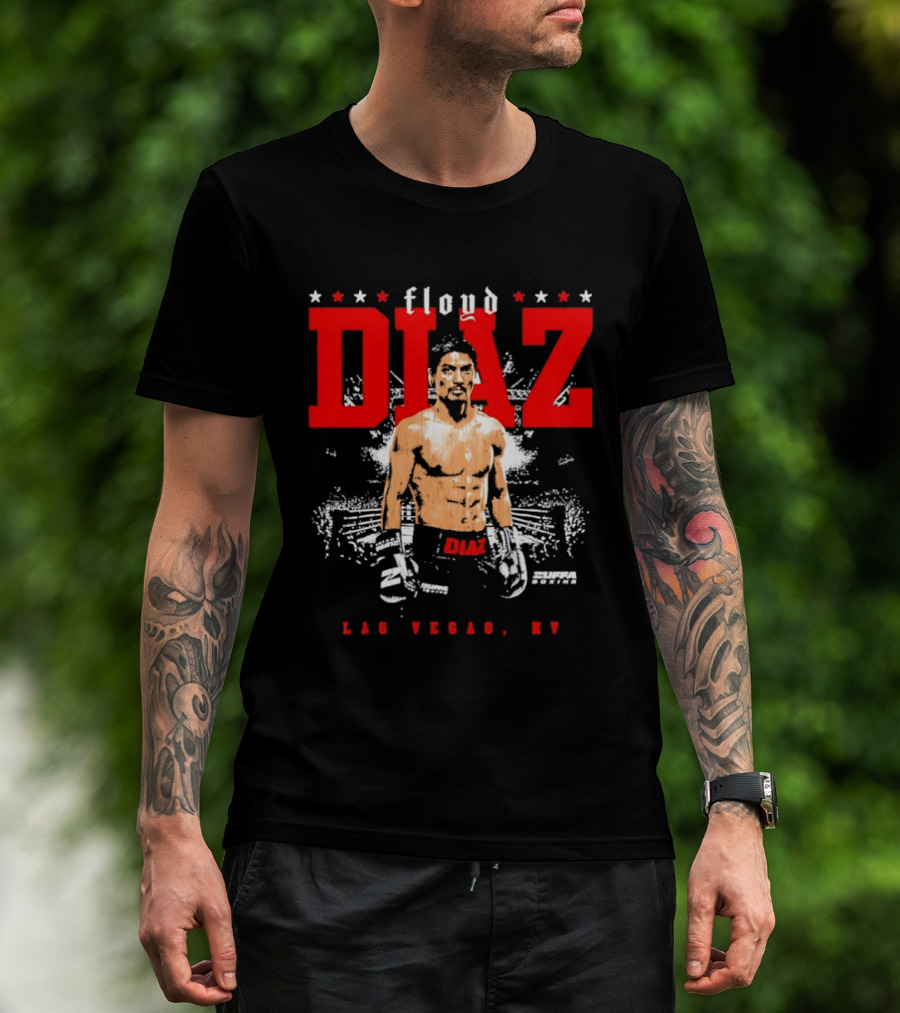 Floyd Diaz Las Vegas NV Boxing Zuffa Fighter T-Shirt