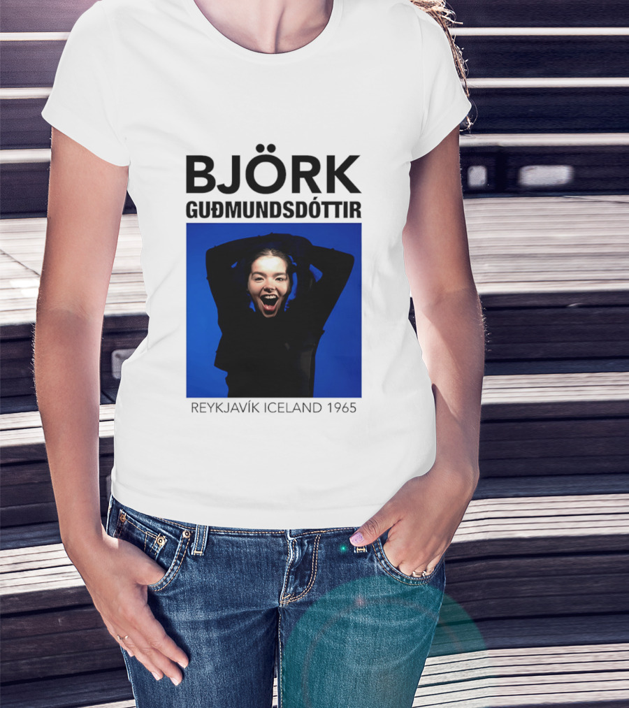 BJÖRK Guðmundsdóttir Reykjavík Iceland 1965 T-Shirt