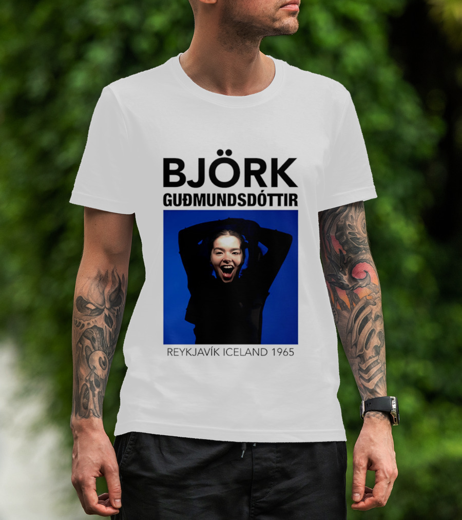 BJÖRK Guðmundsdóttir Reykjavík Iceland 1965 T-Shirt