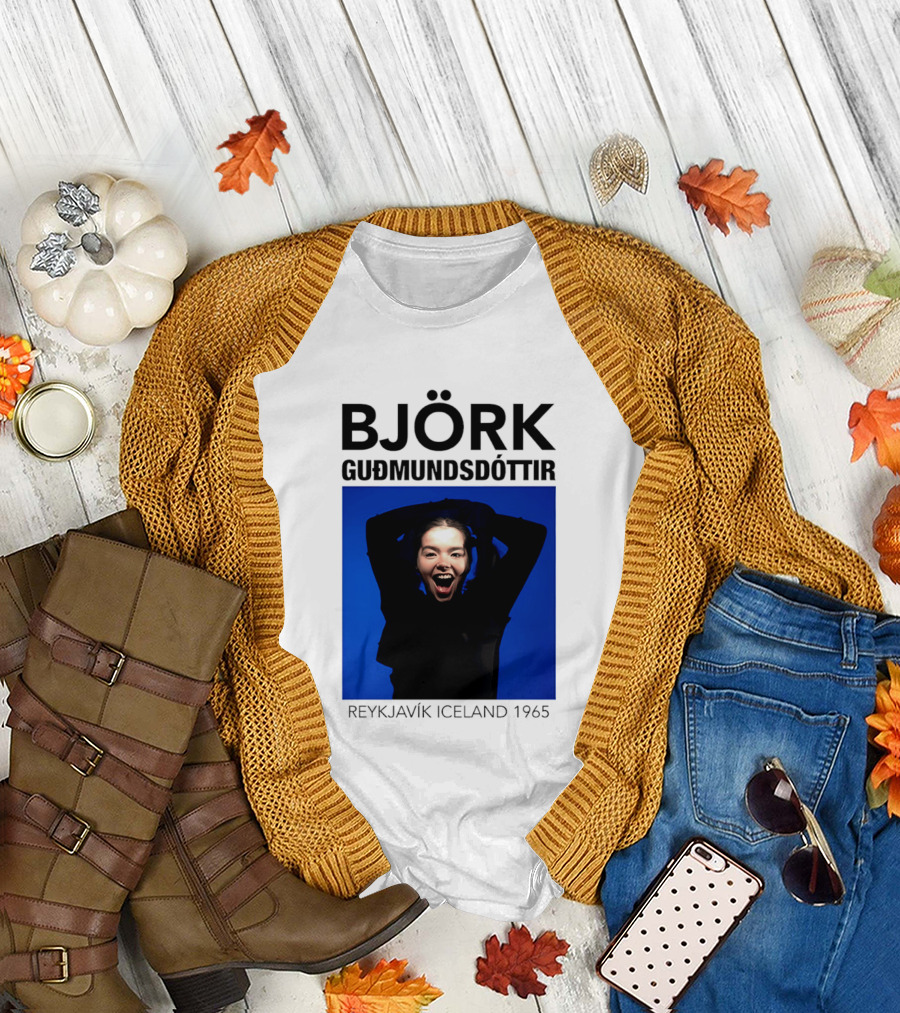BJÖRK Guðmundsdóttir Reykjavík Iceland 1965 T-Shirt