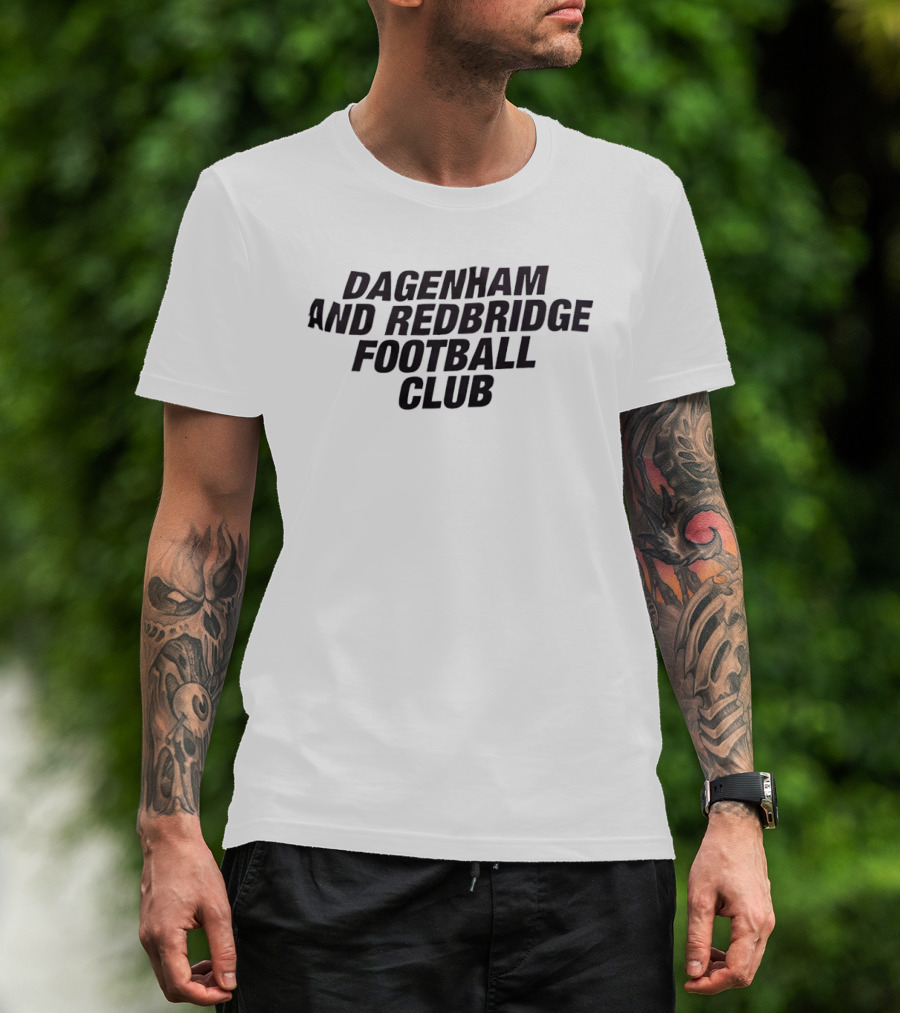 Dagenham And Redbridge Football Club Merchandise Fan Gear T-Shirt