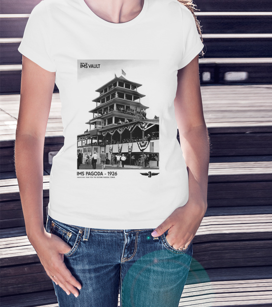 Pagoda Indianapolis Motor Speedway IMS Vault 1926 T-Shirt