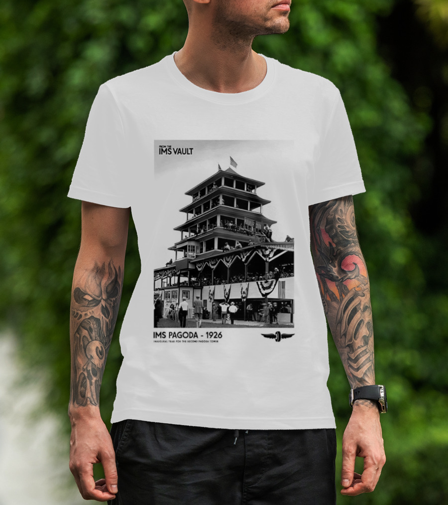 Pagoda Indianapolis Motor Speedway IMS Vault 1926 T-Shirt
