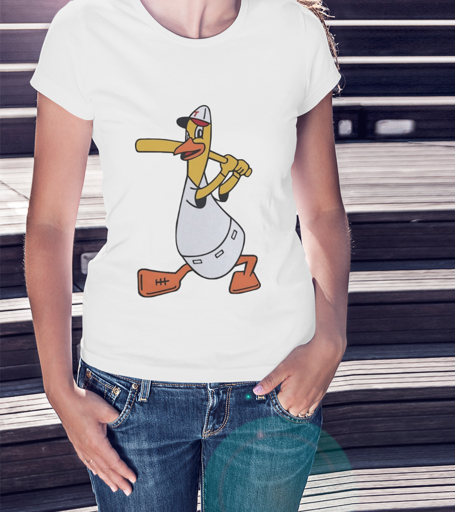 Toledo Mud Hens Mortimor Gold Imprint Franklin Baseball T-Shirt