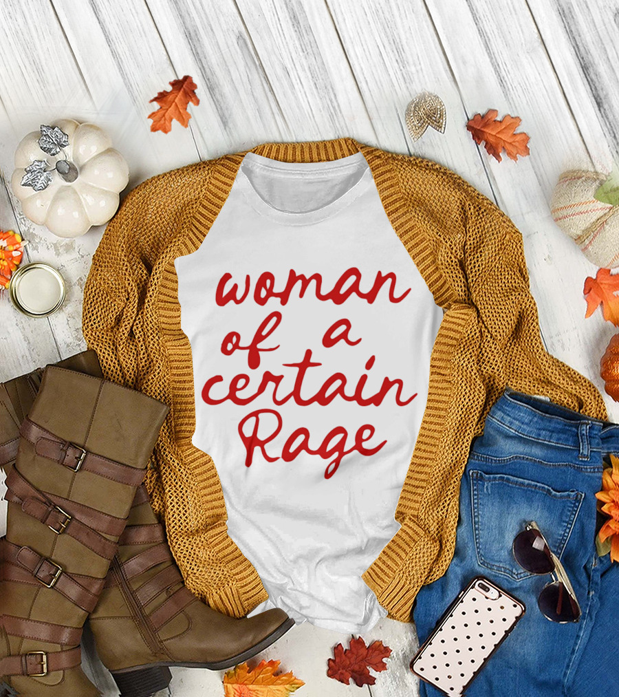 Woman Of A Certain Rage Bold Red T-Shirt