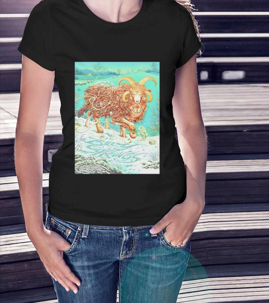 Billy Strings Asheville North Carolina 2026 Sheep Face T-Shirt