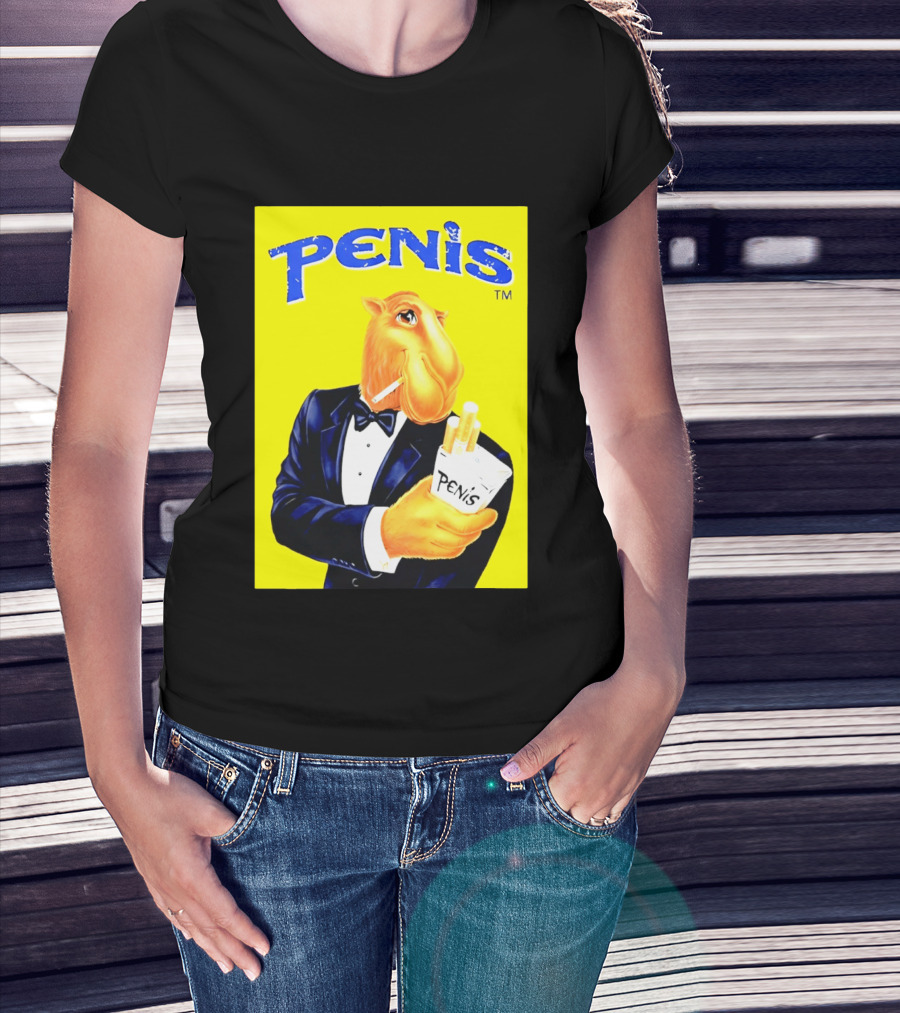 Penis Camel Smoking Meme T-Shirt