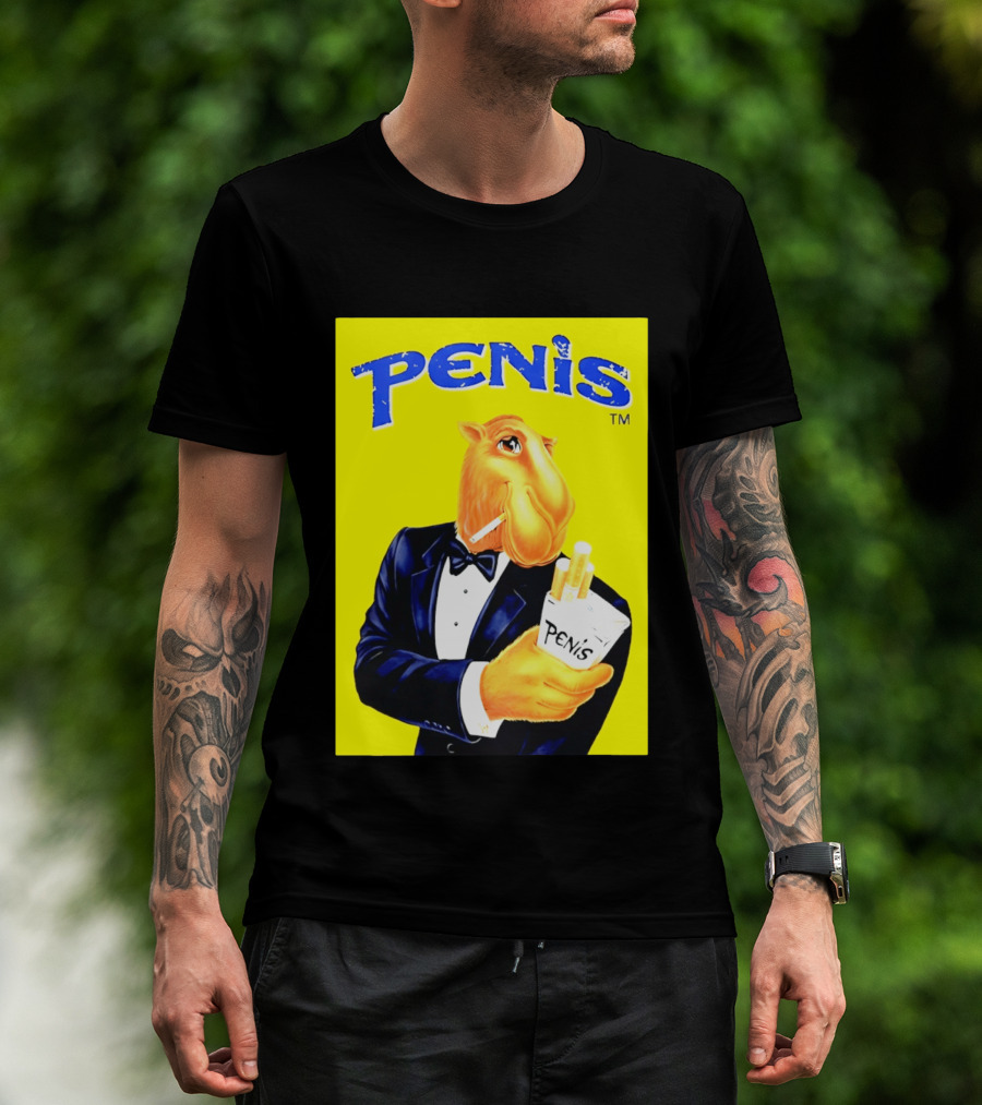 Penis Camel Smoking Meme T-Shirt