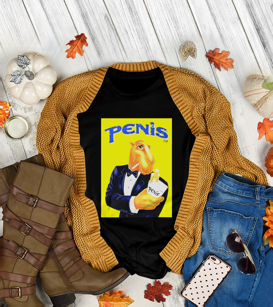 Penis Camel Smoking Meme T-Shirt