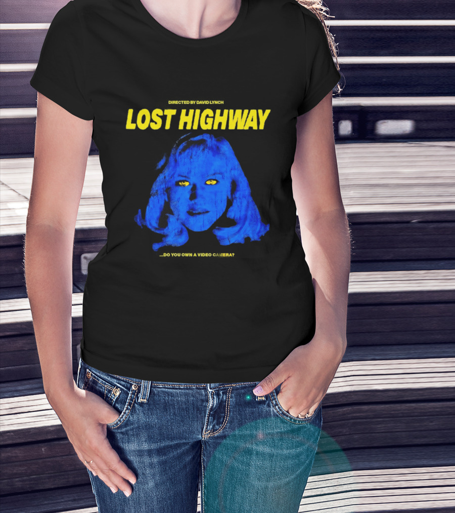 Lost Highway David Lynch Film Blue Face T-Shirt