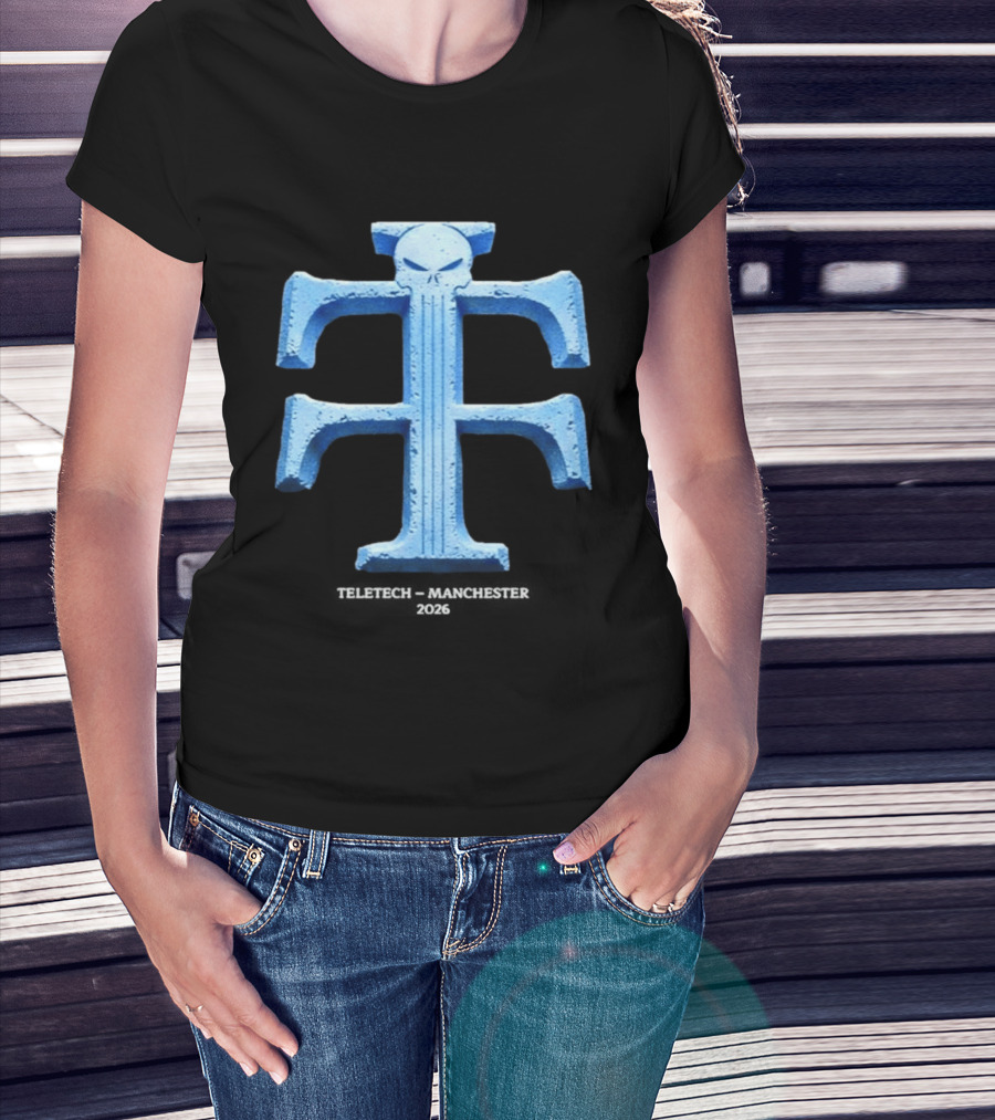 Teletech Punisher Iconic Skull T-Shirt
