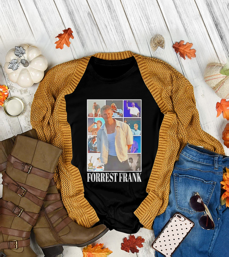 Forrest Frank Tour 2023 Live Performance Collage T-Shirt