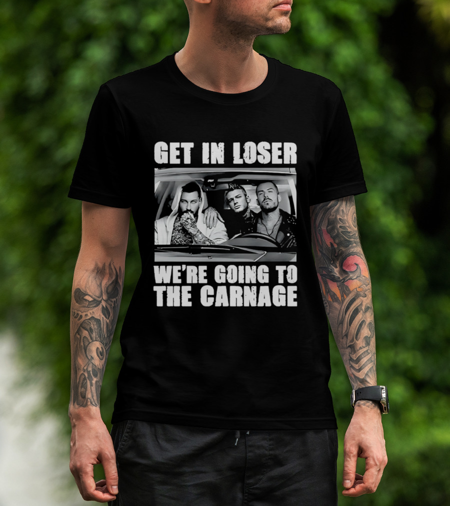 Get In Loser We're Going To The Carnage Spade Brothers T-Shirt