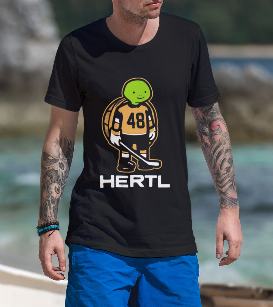 Tomas Hertl 48 Turtle Hockey Player T-Shirt