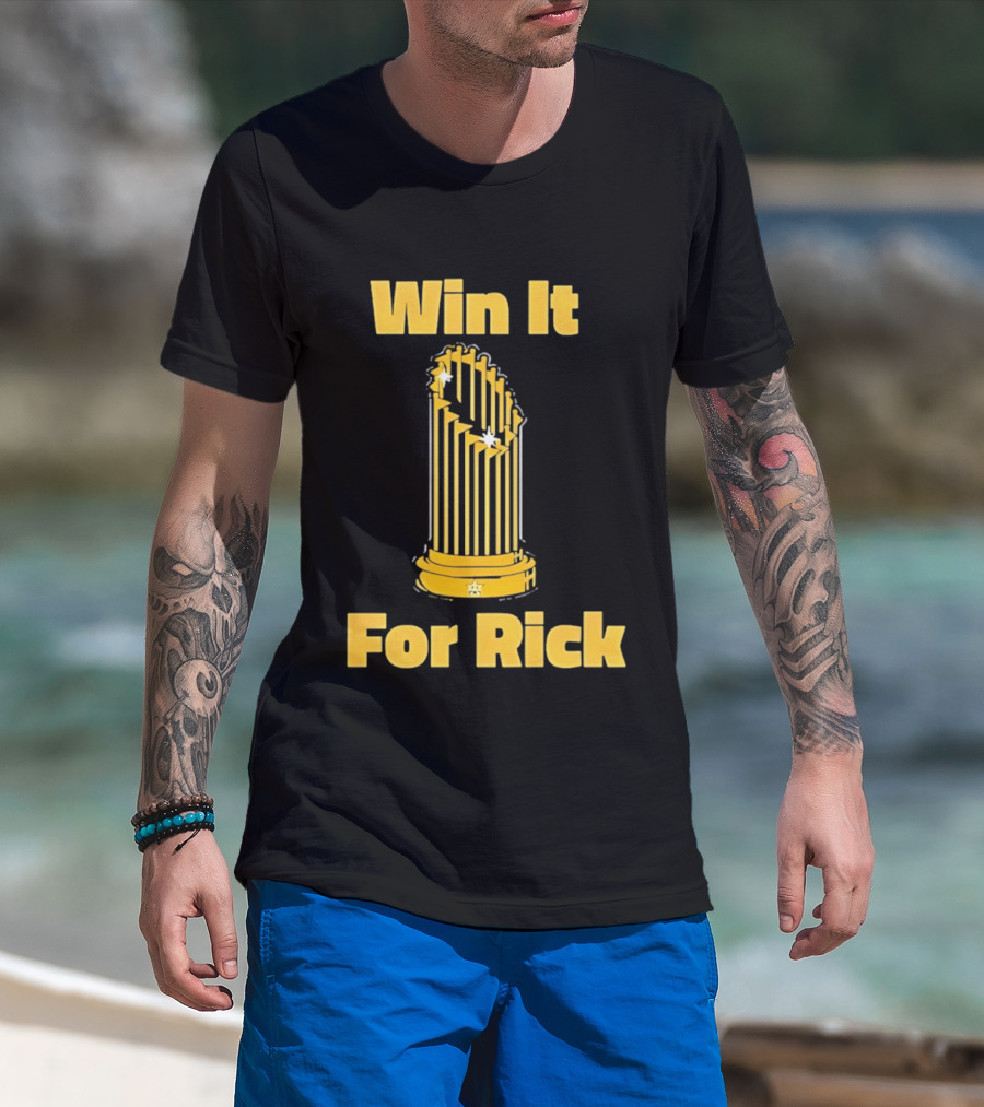 Win It For Rick Trophy Stars T-Shirt