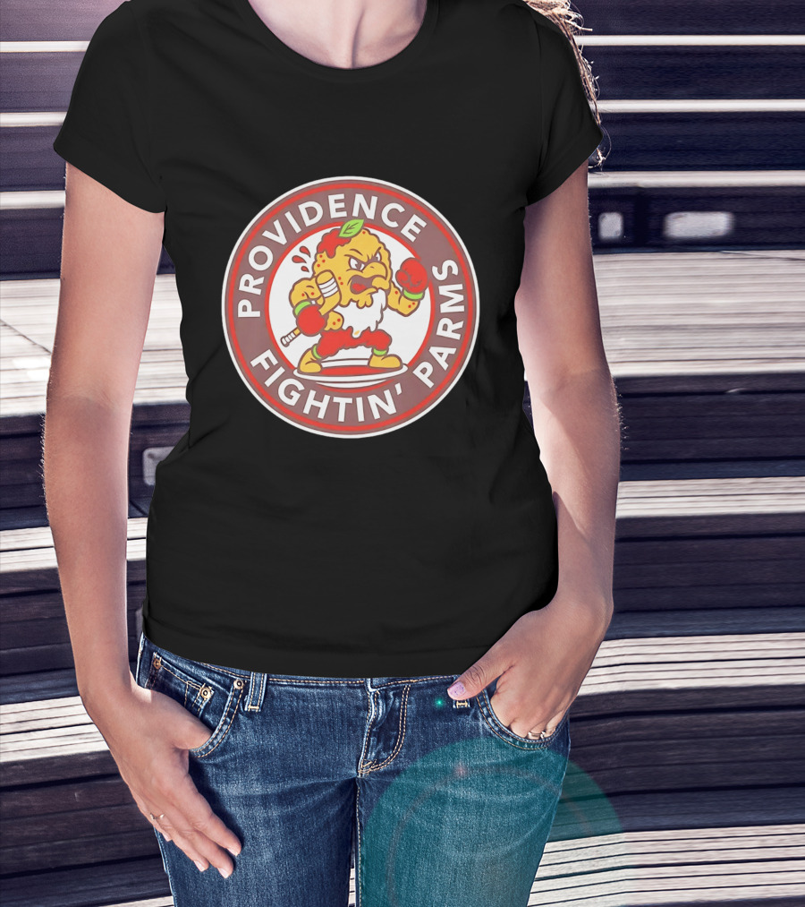 Providence Fightin' Parms Hockey Pepper T-Shirt