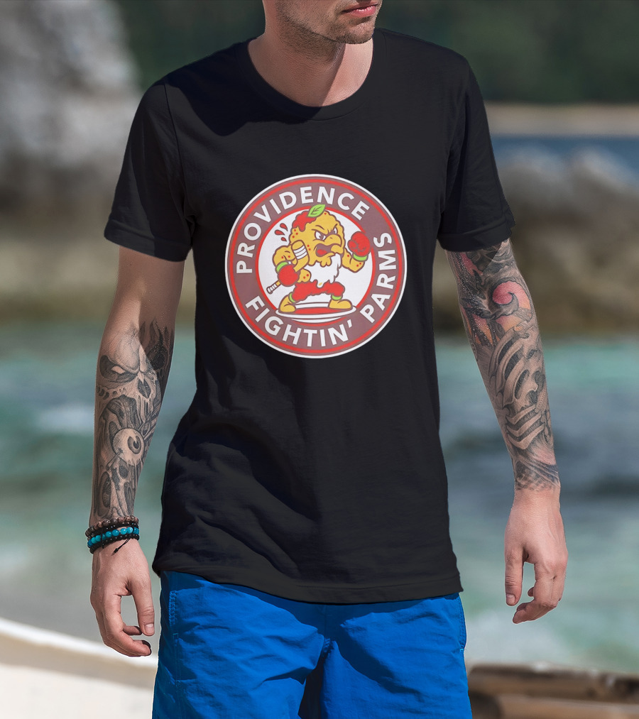 Providence Fightin' Parms Hockey Pepper T-Shirt