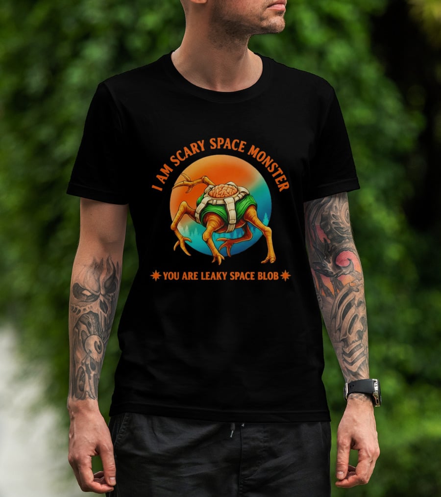 Rocky Project Hail Mary I Am Scary Space Monster You Are Leaky Space Blob T-Shirt