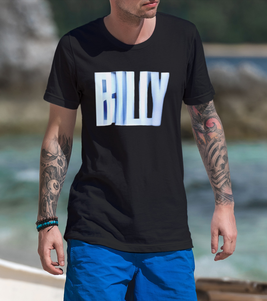 Luke Wearing Billy T-Shirt