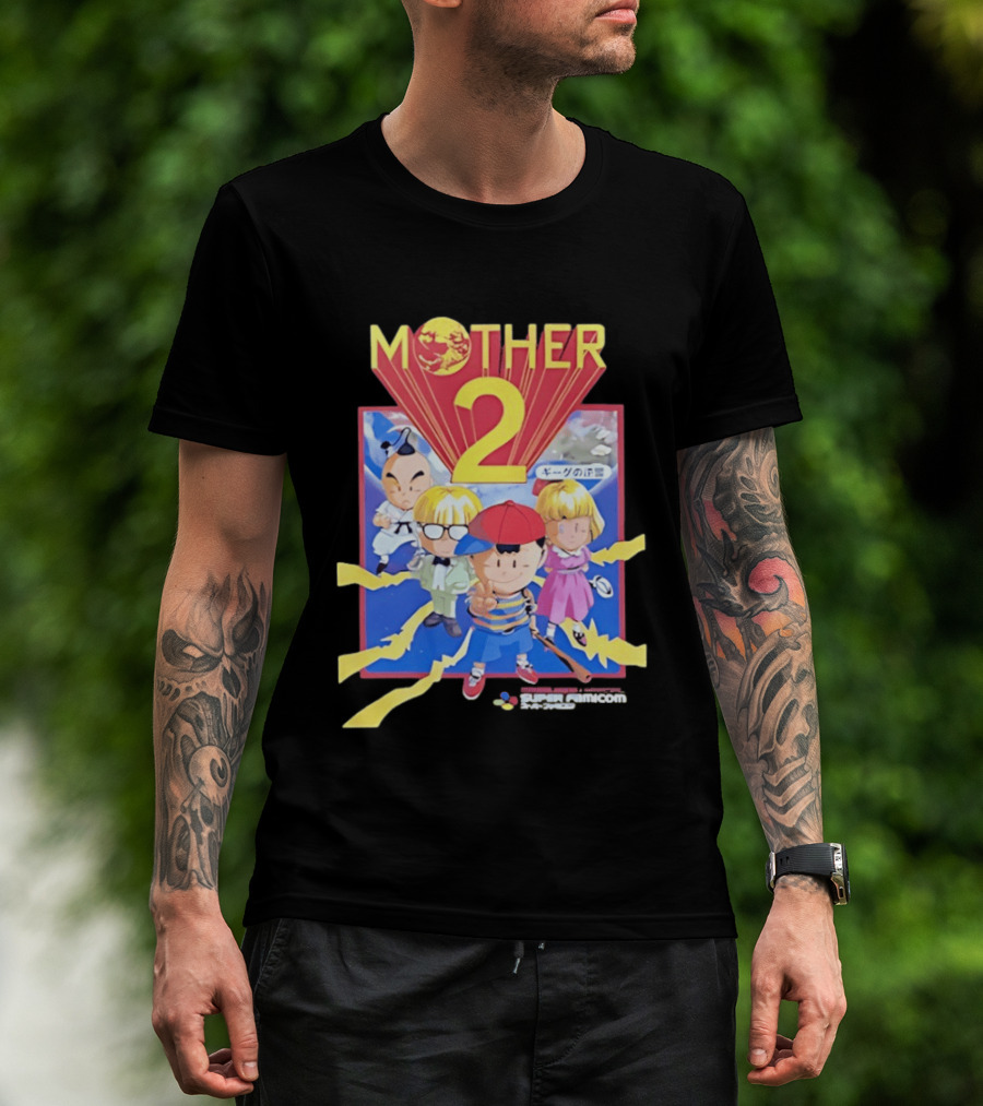 Mother 2 EarthBound Super Famicom Characters Japan T-Shirt