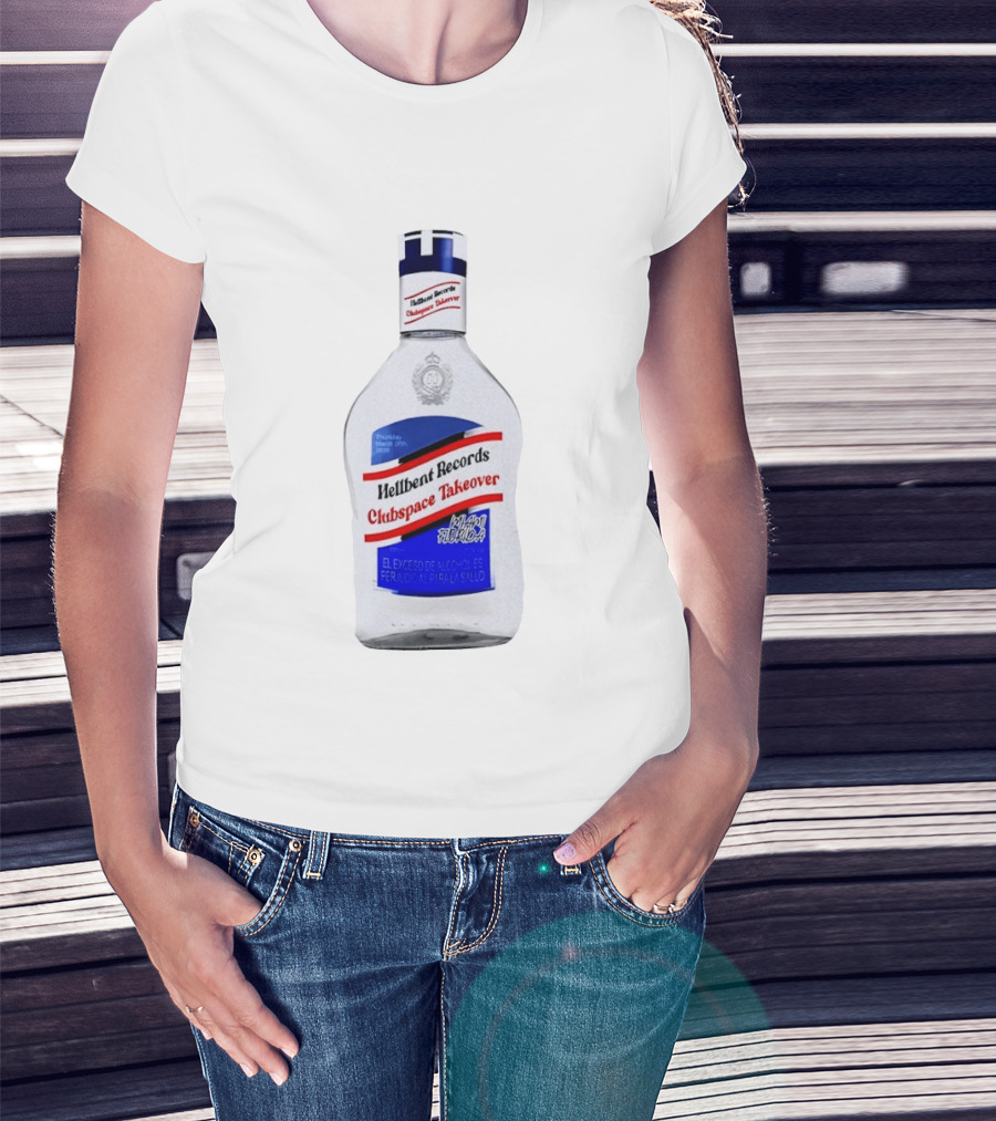 Hellbent Records Clubspace Takeover Bacardi Blanco Fusion T-Shirt