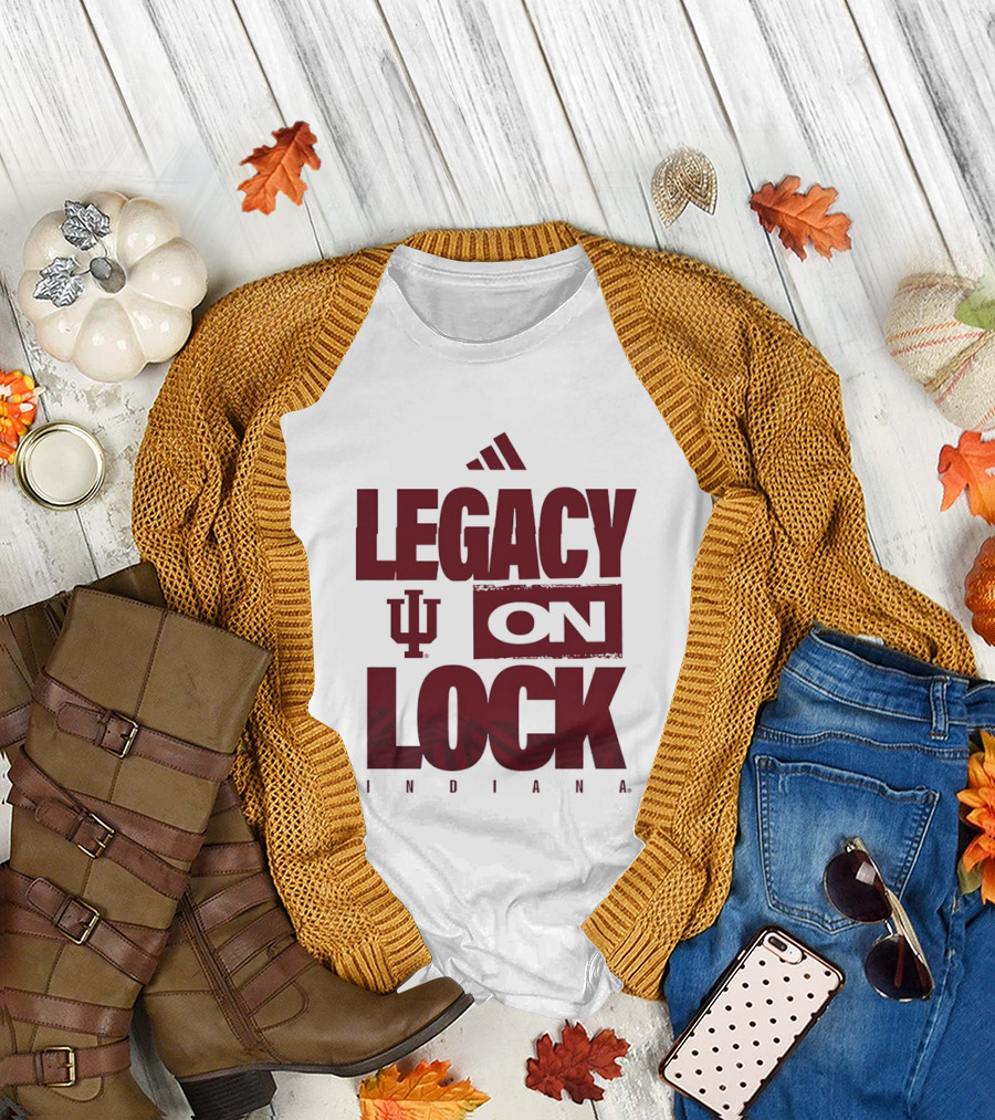 Legacy On Lock Indiana Hoosiers IU T-Shirt