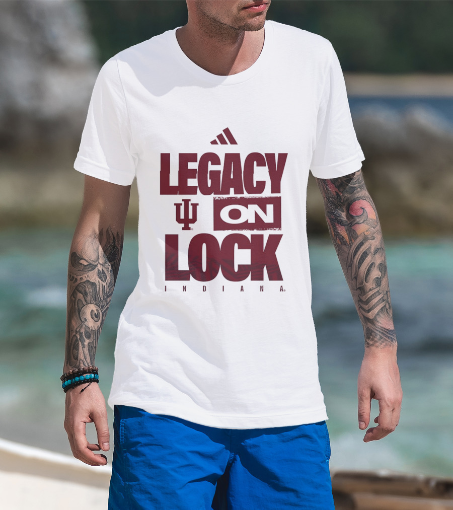 Legacy On Lock Indiana Hoosiers IU T-Shirt