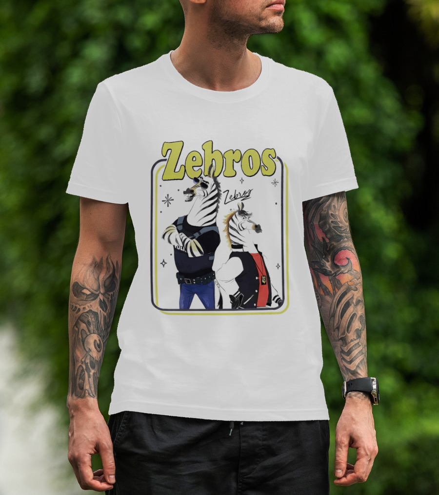 Zebros Zebras Disneyland Family Vacation 2026 T-Shirt