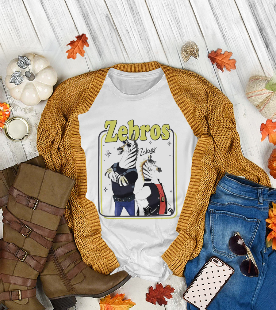 Zebros Zebras Disneyland Family Vacation 2026 T-Shirt