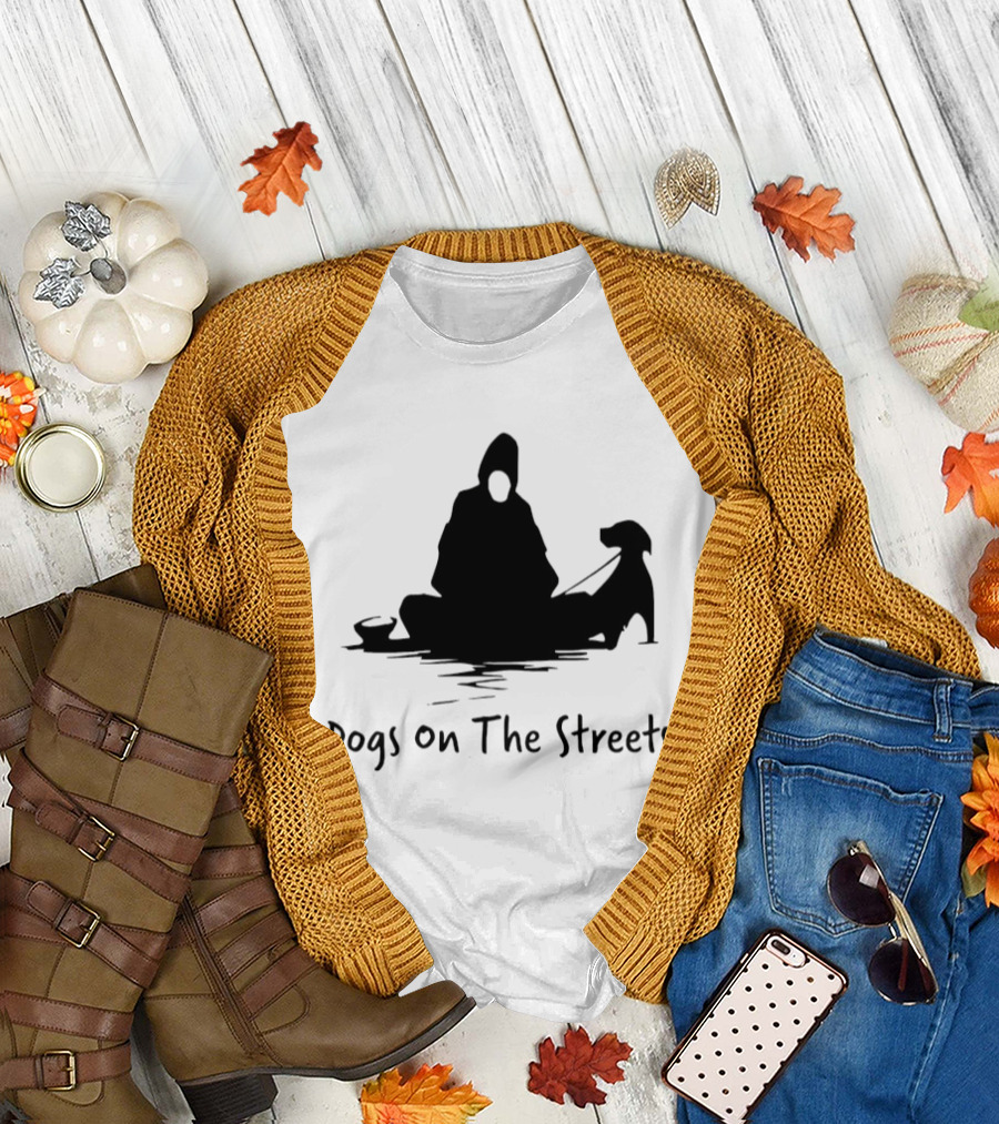 Dogs On The Streets Homeless Outreach Charity T-Shirt