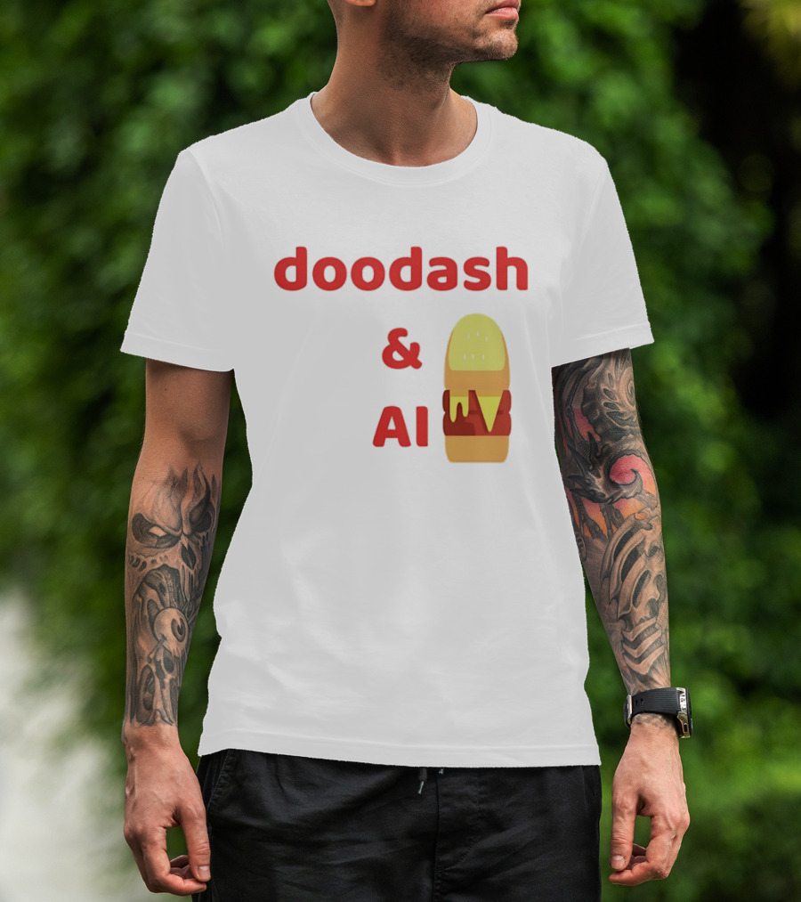 Doodash And AI Sandwich Humor T-Shirt