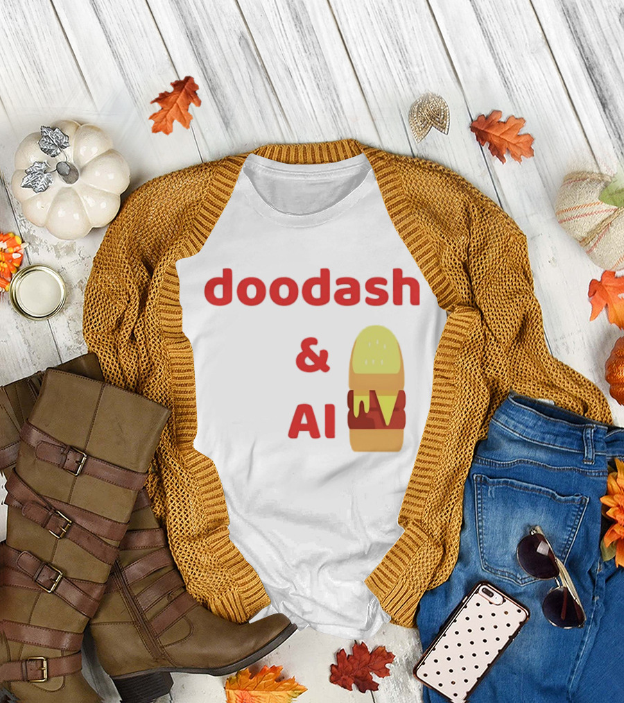Doodash and AI Sandwich Humor T-Shirt
