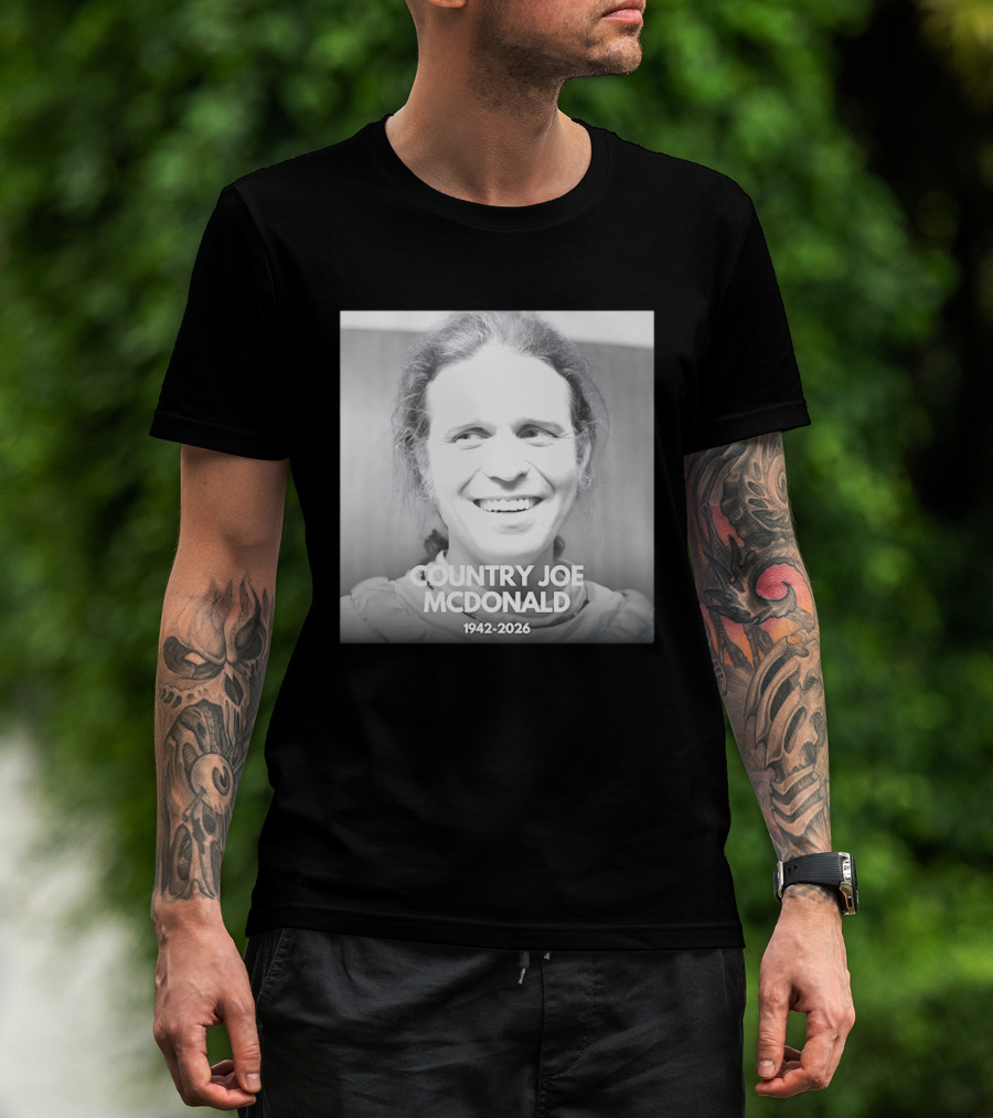 Country Joe Mcdonald 1942 2026 T-Shirt