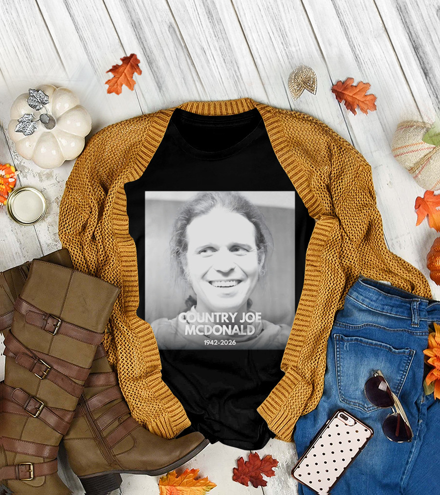 Country Joe Mcdonald 1942 2026 T-Shirt