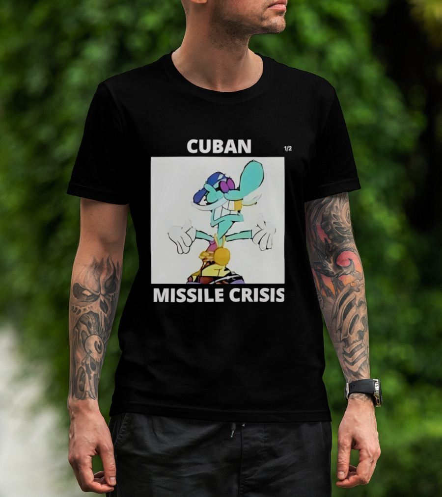 Cuban Missile Crisis Character Cartoon T-Shirt