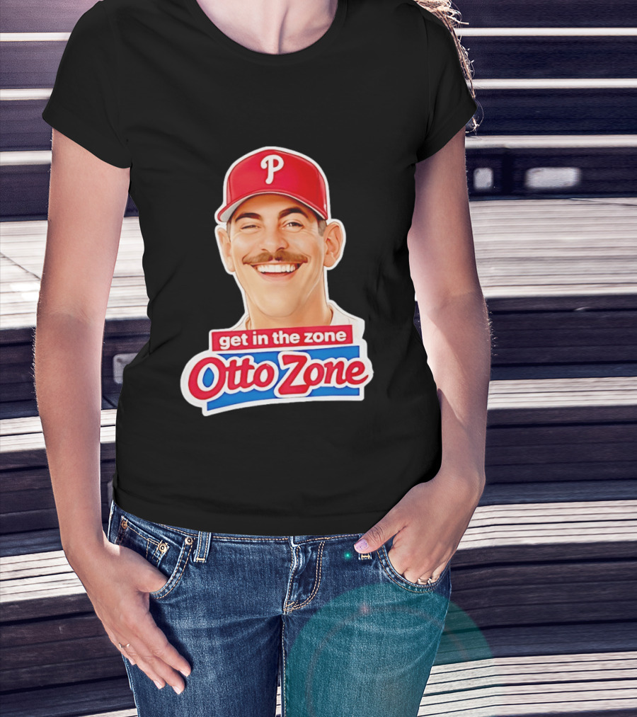 Philadelphia Phillies Mike Schmidt Get In The Zone Otto Zone T-Shirt