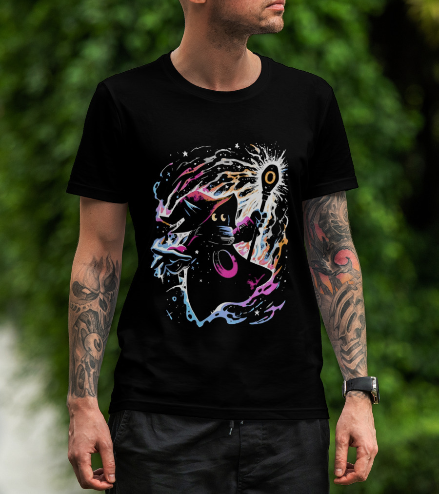 Orko Heroic Little Magician Cosmic Power Wand T-Shirt
