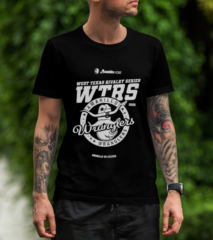 West Texas Rivalry Series WTRS Amarillo Wranglers 2025 AMARILLO VS COLORADO T-Shirt